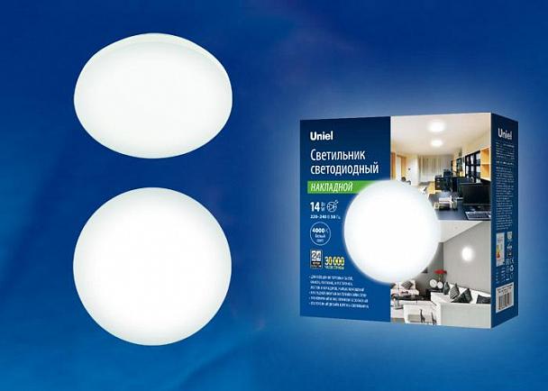 Купить Потолочный светодиодный светильник (UL-00003365) Uniel ULI-B311 14W/NW/26 Ronda