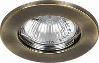 Купить Светильник встраиваемый Feron DL10 потолочный MR16 G5.3 античное золото