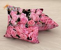 Купить Розовые розы арт.ТФП2797 v2 (45х45-1шт) фотоподушка (подушка Ализе ТФП)
