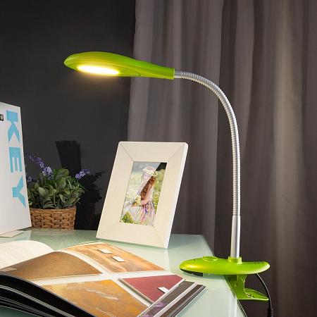 Купить Настольная лампа Eurosvet Smart 90198/1 зеленый