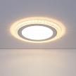 Купить Встраиваемый светодиодный светильник Elektrostandard DLR024 12+6W 4200K 4690389107108