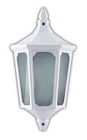 Купить Светильник садово-парковый Feron 4206 четырехгранный на стену вверх 60W E27 230V, белый