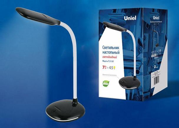 Купить Настольная лампа (UL-00004462) Uniel TLD-561 Black/LED/450Lm/4500K