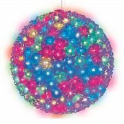 Купить Подвесной светильник «Шар с цветами сакуры» d=27см (09577) Uniel ULD-H2727-300/DTA RGB IP20