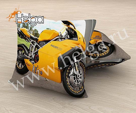 Купить Мотоцикл арт.ТФП3611 v3 (45х45-1шт) фотоподушка (подушка Сатен ТФП)