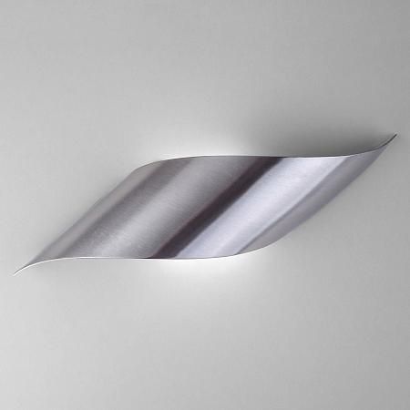 Купить Настенный светодиодный светильник Eurosvet Elegant 40130/1 Led сатин-никель