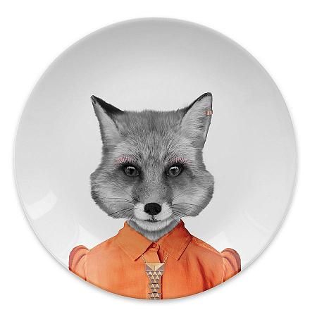 Купить Тарелка обеденная baby fox
