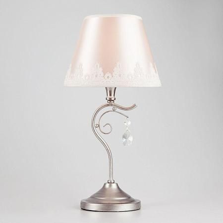 Купить Настольная лампа Eurosvet 01022/1 серебро