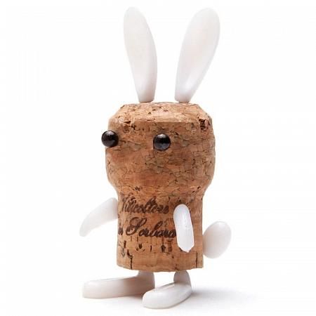 Купить Декор для винной пробки animals кролик