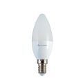 Купить Лампа светодиодная E14 6W 2700K свеча матовая LE-CD-6/E14/827 L250