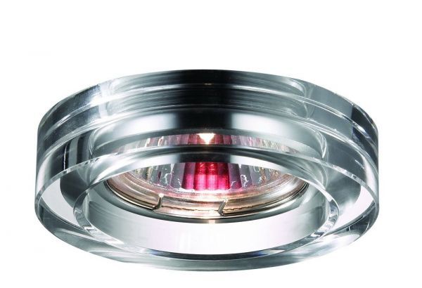 Купить Встраиваемый светильник Novotech Glass 369477