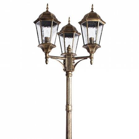 Купить Садово-парковый светильник Arte Lamp Genova A1207PA-3BN
