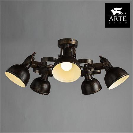 Купить Потолочная люстра Arte Lamp Martin A5216PL-5BR