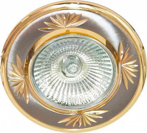 Купить Светильник встраиваемый Feron DL246 потолочный MR16 G5.3 титан-золото