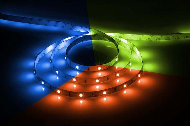 Купить Cветодиодная LED лента Feron LS606, 30SMD(5050)/м 7.2Вт/м  5м IP20 12V RGB