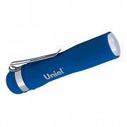 Купить Карманный светодиодный фонарь (UL-00000208) Uniel от батареек 95х20 25 лм S-LD045-B Blue
