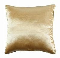 Купить Декоративная подушка из тисненого шелка золото (211071111-08V)