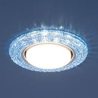 Купить Встраиваемый светильник Elektrostandard 3030 GX53 BL синий 4690389083334