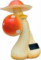 Купить Светильник садово-парковый на солнечной батарее "Мухоморы", 2 желтых LED, 210*150*300мм, Е77