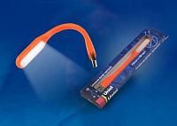 Купить Переносной светодиодный фонарь (UL-00000252) Uniel Usb-зарядка 170х15 260 лм TLD-541 Orange