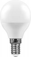 Купить Лампа светодиодная Feron LB-95 Шарик E14 7W 2700K