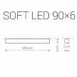 Купить Потолочный светодиодный светильник Nowodvorski Soft Led 9536