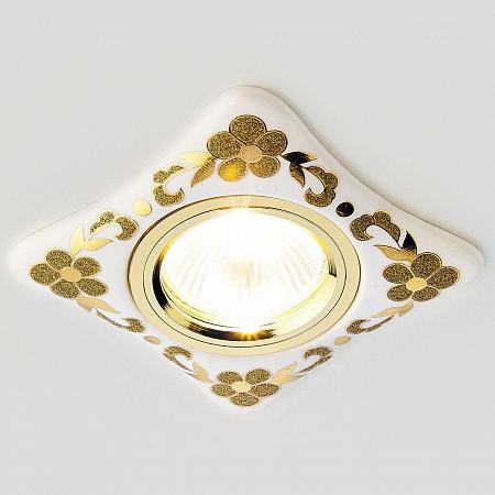 Купить Встраиваемый светильник Ambrella light Desing D2065 W/GD