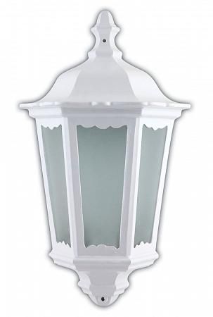 Купить Светильник садово-парковый Feron 6206 шестигранный на стену накладной 60W E27 230V, белый