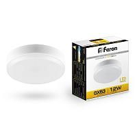 Купить Лампа светодиодная Feron LB-453 GX53 12W 2700K